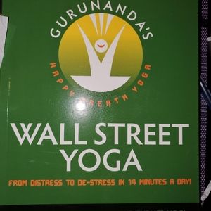 Gurunandas Happy Breath Wall Street Yoga Book NEW